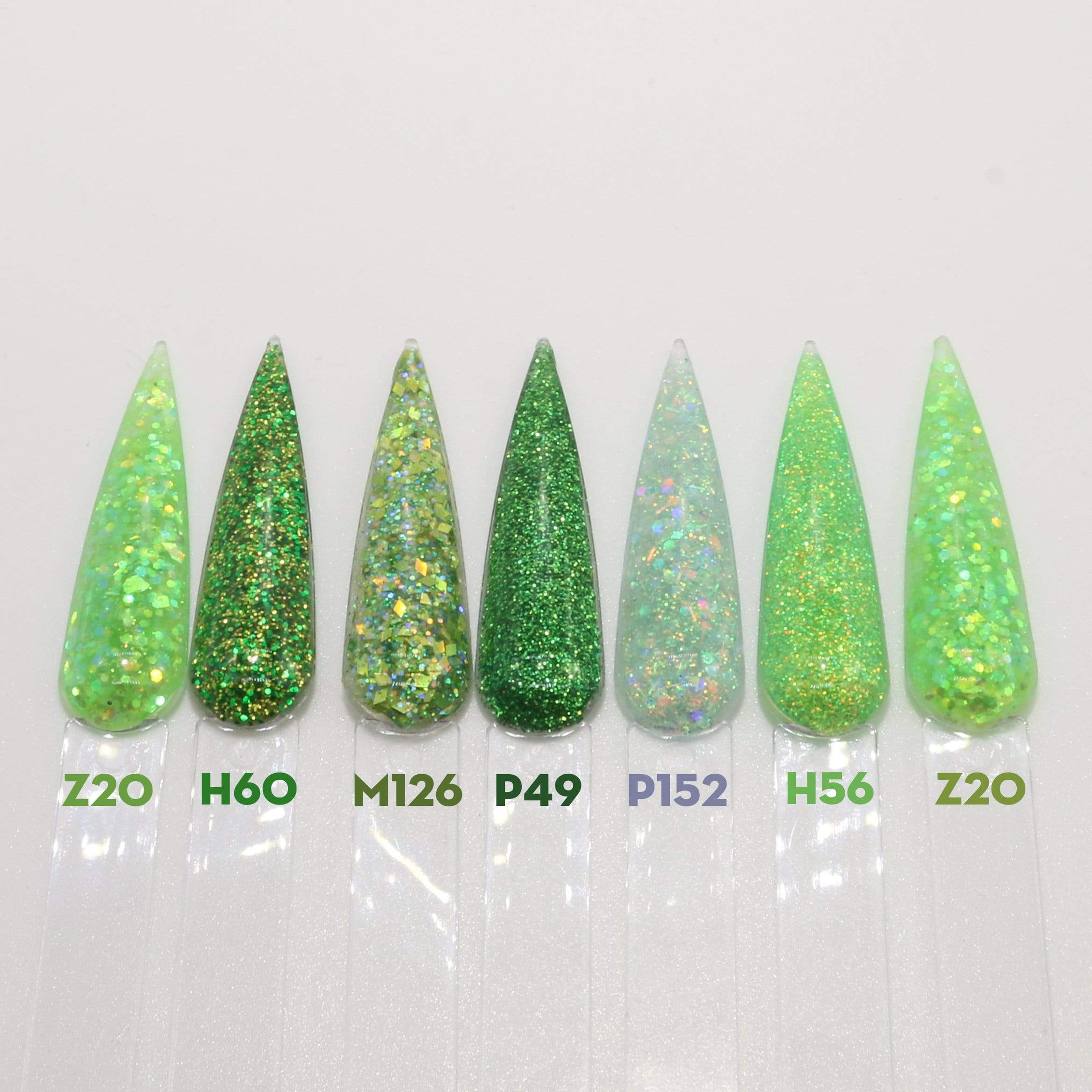 Religion Nail Products Emerald Green Collection